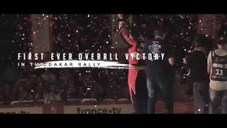 FIRST EVER OVERALL VICTORY IN THE DAKAR RALLY [upl. by Aisad]