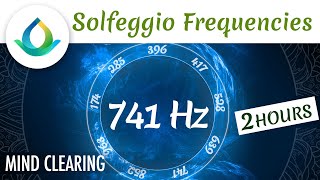 741 Hz  Fréquence Sacrée  Musique pour purifier son âme [upl. by Nnaarat]