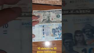 Diez Dólares vs Diez Pesos Bolivianos [upl. by Airolg]