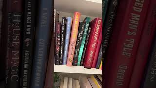 Share Your Shelves booktok library booktube spookyreads [upl. by Elleuqar]