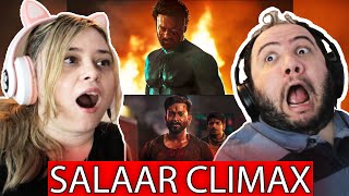 SALAAR CLIMAX SCENE REACTION 🔥 [upl. by Nigem485]