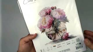 New cross stitch kits LucaS Bouquets [upl. by Mode]