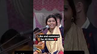 Mola Ali Ali Mola 🤲 Nooran Sisters Stage Show [upl. by Amero3]