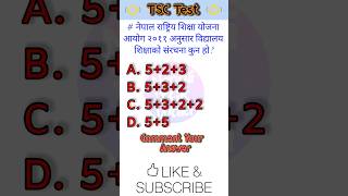 TSC license test  04 tsc tsclicense shorts gkquestions loksewagkclass [upl. by Kciwdahc]