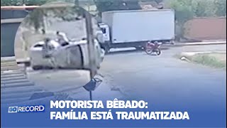 MOTORISTA BÊBADO FAMÍLIA ESTÁ TRAUMATIZADA [upl. by Goulette]