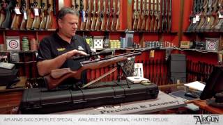 Air Arms S400 Superlite Special  Air Rifle Review [upl. by Anitsirk58]