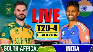 INDIA vs SOUTH AFRICA 4th T20  Live T20 Match Today  IND vs SA Live Match  INDIA vs SOUTH AFRICA [upl. by Krissy]