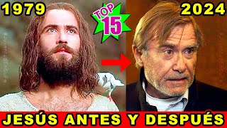 15 Famosos cómo JESÚS Antes y Después 2024 ¿Qué pasó con los actores que interpretaron a Cristo [upl. by Nauqes321]