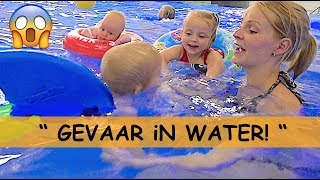 HAAi iN ZWEMBAD 😬🐬  Bellinga Familie Vlog 1023 [upl. by Tower543]