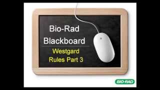 BioRad Blackboard  Westgard Rules Part 3 [upl. by Drahcir16]