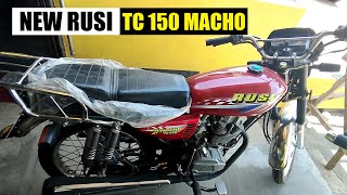 Rusi TC 150 Macho  Pampasadang motor na pampamilya daily commute na with price [upl. by Ulu]