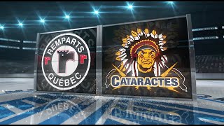 863 Quebec Remparts 3 Shawinigan Cataractes 2  29052022 [upl. by Eintirb821]