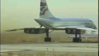 Great view of Concorde amp Twin Towers departing JFK [upl. by Hailee]