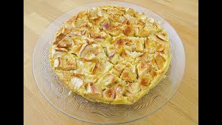 Recette 105  Clafoutis Aux Pommes  Apple Clafoutis [upl. by Emorej]