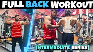 Full back workout 🏋️ with Dipesh sharma  DRV rock [upl. by Aible]