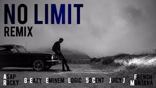 No Limit Remix  GEazy Eminem AAP Rocky Logic 50 Cent French MontanaJuicy J Nitin Randhawa [upl. by Ebert]