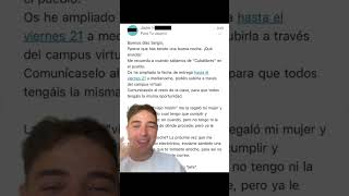 ðŸ¥´ðŸº Escribe un CORREO de fiesta BORRACHO a su PROFESOR [upl. by Nyleuqaj857]