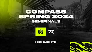 HIGHLIGHTS AMKAL vs fnatic  BO3  Compass Spring 2024 Semifinals [upl. by Airahs878]