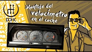 REPARACIÓN VELOCÍMETRO Cap 4 Montaje Mercedes 190e DOHC Stage [upl. by Pond903]