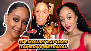 Tia Mowry EXPOSES Tameras Betrayal SHOCKING👀 [upl. by Ekim740]