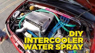 Budget Intercooler Water Spray [upl. by Aland845]