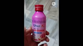 Xpect Ls syrup formula  wet cough syrup uses in Hindi cough syrup medicaleducation sugarfree [upl. by Semajwerdna]