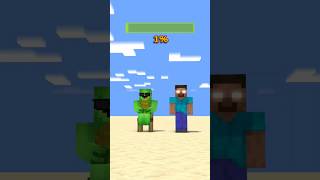 Mikey vs Jet Herobrine Power Up Inspired by MrBeast minecraft minecraftshorts herobrine [upl. by Gnuhc492]