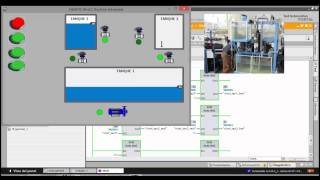 Control de proceso con Runtime Adavanced entre PC y PLC S7 1200 [upl. by Uzia]