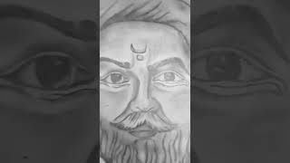 Veer Shivaji 🚩🚩shortvideo art [upl. by Naashar]