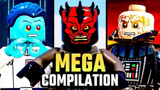 THE LEGO STAR WARS MEGA COMPILATION [upl. by Enirtak269]