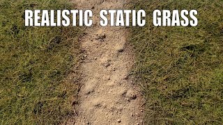 How to Make Static Grass Look Ultra Realistic for Dioramas and Model Railway [upl. by Selig]