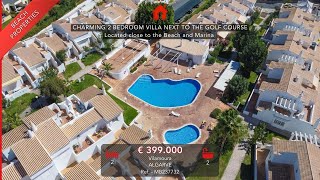 AlgarvePropertycom  Charming 2Bedroom Villa near the Golf Beach amp Marina in Vilamoura Algarve [upl. by Aihsemek]