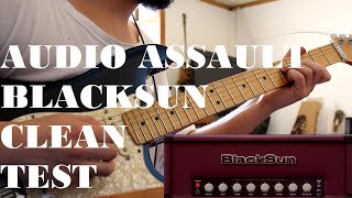 Clean to Crunch Audio Assault Blacksun Plugin on a Fender Strat [upl. by Noell979]