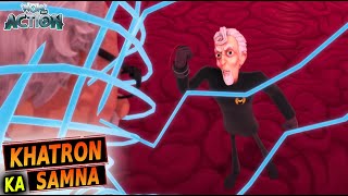 Mad Attack Dr Prem Sahay  Vir Robot Boy  Khatron Ka Samna  S3  30  Hindi Cartoons [upl. by Elmina]