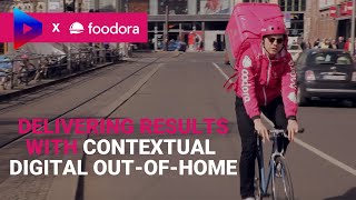 How foodora got creative with programmatic digital outofhome [upl. by Mazurek61]