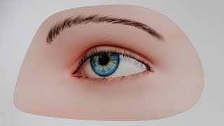 Eye Animation  Blender Bone Constraints [upl. by Parsifal]