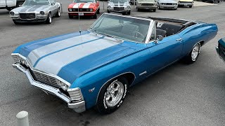 Test Drive 1967 Chevrolet Impala Super Sport Convertible SOLD 27900 Maple Motors 2735 [upl. by Ttenyl]