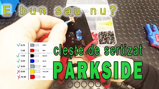 Parkside  Set de Sertizare Pini Terminali merită sau nu [upl. by Ettennaej]