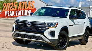 2025 VW Atlas Peak Edition Is A Luxury SUV Ready For OffRoad Adventures [upl. by Aseneg349]