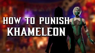 How To Punish Khameleon In MK1  By SinisterRuler [upl. by Eidnar741]