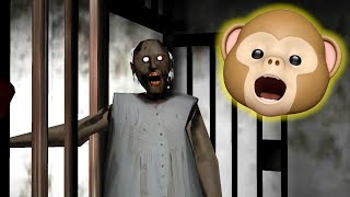 GRANNY LOCKED ME IN JAIL Horror Game [upl. by Geordie]