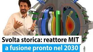 MIT nel 2030 la prima centrale a FUSIONE NUCLEARE operativa [upl. by Lejeune]