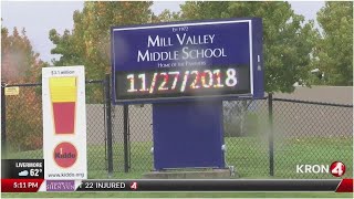 Mill Valley Middle School evacuated due to bomb threat [upl. by Muhan]