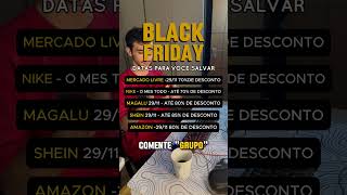 salve essas datas Contagem regressiva pra Black Friday [upl. by Hands610]