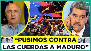 Líder de la oposición asegura que existe presión mundial contra Maduro [upl. by Noelc]