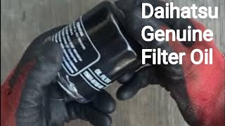 🚙DIY maintenance Toyota Avanza  PTT syntex 0w20Daihatsu Genuine Oil Sakura C1138Daihatsu filter [upl. by Salangi]