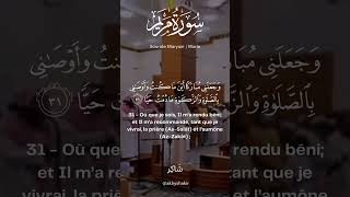 Sourate Maryam 3033  Muhammed AlHady Toure quran quranrecitation islam islamic coran [upl. by Hennebery]