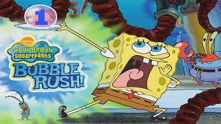 SpongeBob SquarePants Bubble Rush The Restaurant District Level 15 [upl. by Maddocks]