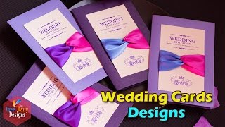 Wedding Cards Designs 2016 [upl. by Candyce]