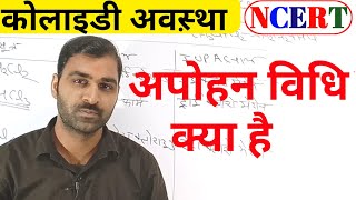 अपोहन विधि क्या है  अपोहन विधि की परिभाषा  Apohan Vidhi kya hai  Class 12 Chemistry [upl. by Rees300]